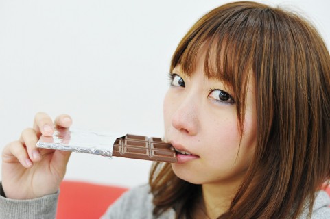 内臓脂肪レベルを下げるためにはチョコを食べる